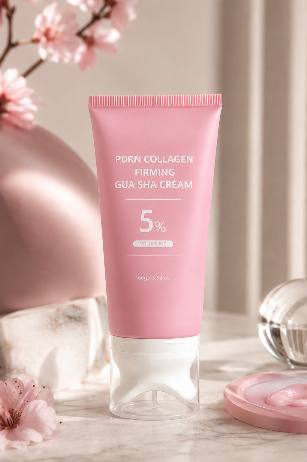 Crème Fermeté PDRN Collagène — Gua Sha ( Bientôt disponible )